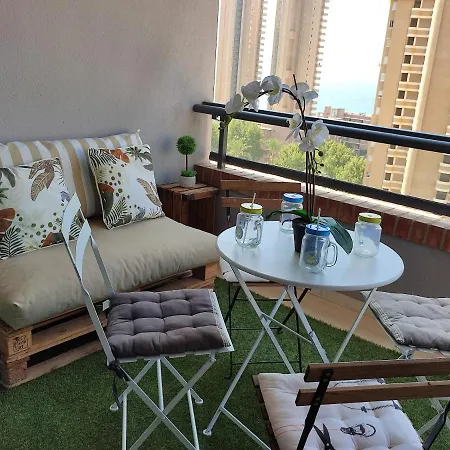 Junto Playa Levante Con Terraza Chill-Out-2 Wcs-A Estrenar Gemelos 23 Benidorm Extérieur photo